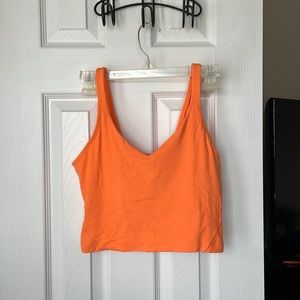 Lululemon Orange Soda Align Tank Top